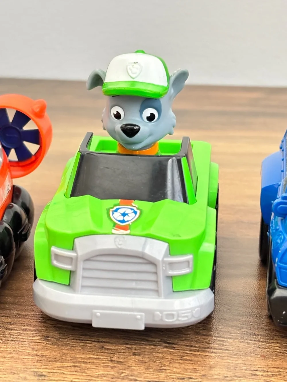 Paw Patrol Rescue Racers Vehicles Rocky Zuma Chase Figures Toy Cars LOT Set of 4